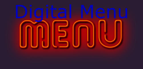 Digital Menu